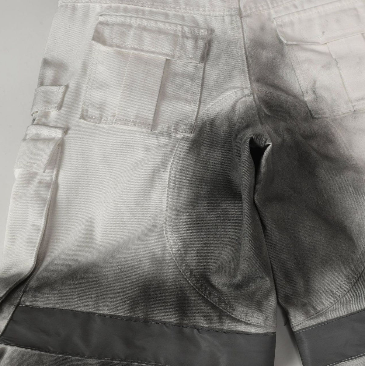 Street Style High-Quality Washed Workwear Pocket Detachable Denim Long Pants